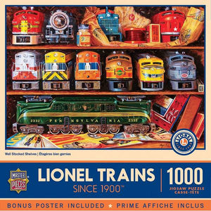 Masterpiece Puzzle 1000-Piece Well Stocked Shelves Lionel Puzzle