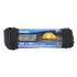 King Chain 3/8" x 100' 32-Strand Diamond Braid Polypropylene Rope, Black
