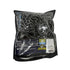 King Chain 5/16" X 14' Grade 30 Self-Colored Log Chain with Slip and Grab Hooks