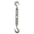 King Chain 3/8" x 6" Galvanized Hook-Hook Long Turnbuckle