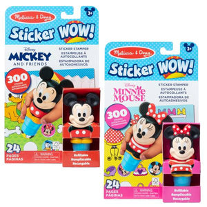 Melissa & Doug Sticker WOW! Disney Activity Pad Set Assortment