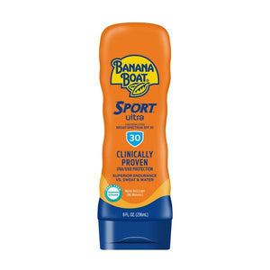 Banana Boat 8 oz 30 SPF Ultra Sport Lotion Sunscreen