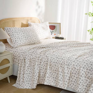 Sleep Method Printed Microfiber Sheet Set