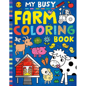 Random House Books My Busy Farm Coloring Book
