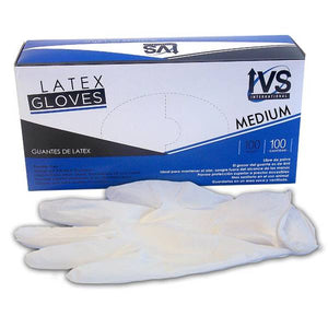 IVS Latex Gloves, 100 Count