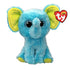 Ty Trunkles Blue Elephant Plush
