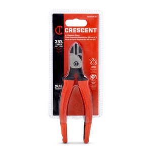 Crescent 6" Z2 Diagonal Cutting Plier with Cushion Grip Rawhide Handle