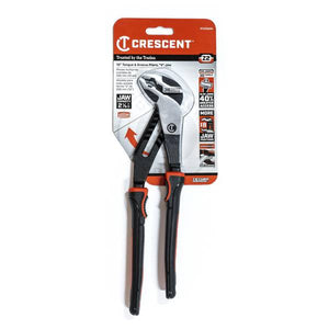 Crescent 10" Z2 K9 V-Jaw Dual Material Tongue and Groove Pliers