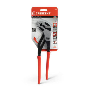 Crescent 12" Z2 K9 Straight Jaw Dipped Handle Tongue and Groove Pliers