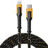 DEWALT Reinforced Cable for Lightning to Type C 4 ft.