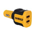DEWALT 24W 2-Port Mobile USB Charger