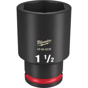 Milwaukee SHOCKWAVE Impact Duty 1/2" Drive 1-1/2" Deep 6 Point Socket