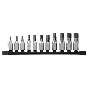 Milwaukee 11pc 3/8" Drive Hex Bit Socket Set - Metric