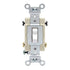 Leviton Side Wired AC Quiet Toggle Switch