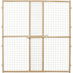 MidWest Wire Mesh Wood Presuure Mount Pet Safety Gate - 44" tall - 1 count