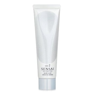 Sensai Silky Purifying Mud Soap - Wash &amp; Mask (New Packaging)