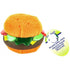 Li'l Pals Plush Hamburger Dog Toy - Hamburger Dog Toy