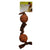 Li'l Pals Plush Basketball Plush Tug Dog Toy - Brown - Basketball Plush Tug Dog Toy