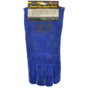 K-T Industries Blue Premium Welding Gloves