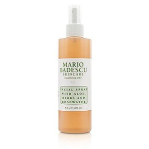 Facial Spray With Aloe, Herbs &amp; Rosewater - For All Skin Types