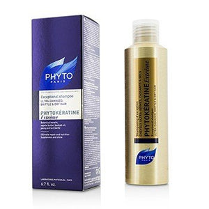 PhytoKeratine Extreme Exceptional Shampoo (Ultra-Damaged, Brittle &amp; Dry Hair)