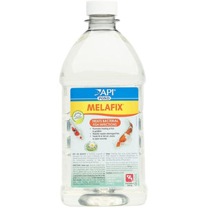 PondCare MelaFix Antibacterial Remedy for Koi & Goldfish - 64 oz (Treats 19,000 Gallons)