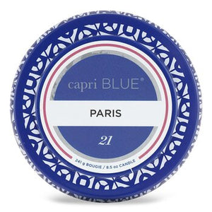 Printed Travel Tin Candle - Paris