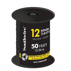 Southwire 50' 12 Solid THHN Copper Conductor Cable