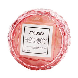 Macaron Candle - Blackberry Rose Oud