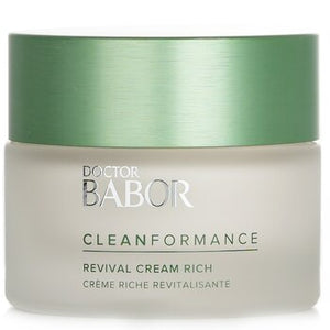 Doctor Babor Clean Formance Revival Cream Rich