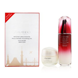 Defend &amp; Regenerate Power Wrinkle Smoothing Set: Ultimune Power Infusing Concentrate N 100ml + Benefiance Wrinkle Smoothing Cream 50ml