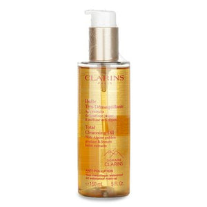 Total Cleansing Oil with Alpine Golden Gentian &amp; Lemon Balm Extracts (All Waterproof Make-up)