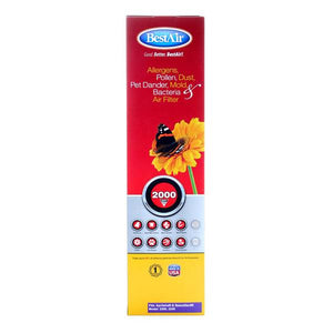 BestAir Extreme Allergens, Pollen & Dander Air Cleaning Filter for Aprilaire/SpaceGard & Lennox