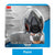 3M Medium Reusable Performance Paint Project Respirator