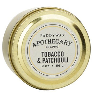 Apothecary Candle - Tobacco &amp; Patchouli