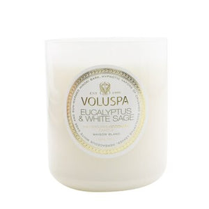 Classic Candle - Eucalyptus &amp; White Sage