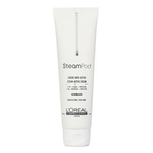 Professionnel Steampod Steam Active Cream (Smoothing + Protecting) (For Thick Hair)