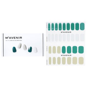 Nail Sticker (Assorted Colour) - # Deep In The Green Nail