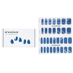 Nail Sticker (Blue) - # Deep Shell Blue Nail