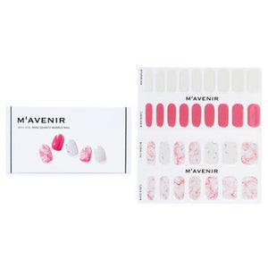 Nail Sticker (Pink) - # Rose Quartz Marble Nail