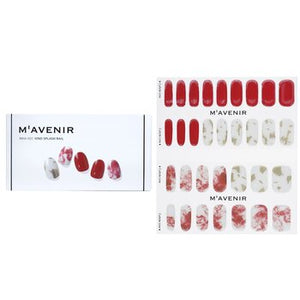 Nail Sticker (Red) - # Vino Splash Nail