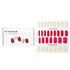 Nail Sticker (Red) - # Sweet Dream Wine Nail