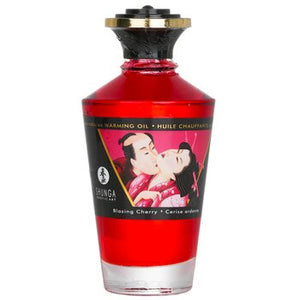 Aphrodisiac Warming Oil - Blazing Cherry