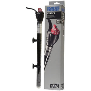 Hydor Theo Heater - Submersible Aquarium Heater - 400 Wats - 15.5" Long (80-105 Gallons)