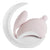 Rabbit Moon Sip G-spot Vibrator with Night Light Holder - # Pink