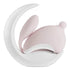 Rabbit Moon Sip G-spot Vibrator with Night Light Holder - # Pink