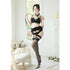 Chiffon maid bikini suit - # Black