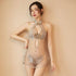 Chinese style tulle passion temptation pajama set