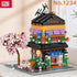 LOZ Ideas Mini Block - Noodle House Building Bricks Set
