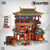 LOZ Mini Blocks - Qingming Shanghe Map - Sun Yangzheng Building Bricks Set